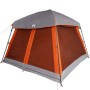 Tienda de campaña familiar 6 personas impermeable gris naranja de , Tiendas de campaña - Ref: Foro24-4009568, Precio: 190,96 ...