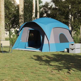 Tienda de campaña familiar para 6 personas impermeable azul de , Tiendas de campaña - Ref: Foro24-4009556, Precio: 194,86 €, ...