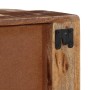 Mueble de TV de pared madera maciza reciclada 100x32x25 cm de , Almacenamiento para CD y DVD - Ref: Foro24-4104528, Precio: 1...