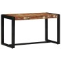 Banco Multicolor 80x35x45 cm Madera Maciza Reciclada de , Bancos para recibidores y almacenamiento - Ref: Foro24-4015980, Pre...