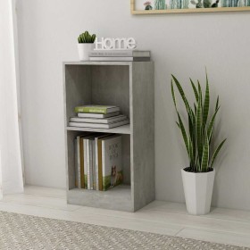 Estantería de madera de ingeniería gris hormigón 40x24x75 cm de , Librerías y estanterías - Ref: Foro24-800823, Precio: 41,62...