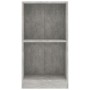 Estantería de madera de ingeniería gris hormigón 40x24x75 cm de , Librerías y estanterías - Ref: Foro24-800823, Precio: 41,62...