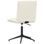 Sillas de comedor 2 unidades terciopelo crema de , Sillas de comedor - Ref: Foro24-3315376, Precio: 114,67 €, Descuento: %
