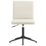 Sillas de comedor 4 unidades terciopelo crema de , Sillas de comedor - Ref: Foro24-3315646, Precio: 223,08 €, Descuento: %