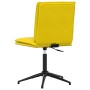 Sillas de comedor 4 unidades terciopelo amarillo de , Sillas de comedor - Ref: Foro24-3315644, Precio: 221,18 €, Descuento: %