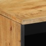 Mueble de TV madera maciza de mango marrón 100x33x46 cm de , Almacenamiento para CD y DVD - Ref: Foro24-4017738, Precio: 123,...