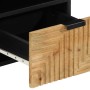 Mueble de TV madera maciza de mango marrón 100x33x46 cm de , Almacenamiento para CD y DVD - Ref: Foro24-4017738, Precio: 123,...