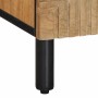 Mueble de TV madera maciza de mango marrón 100x33x46 cm de , Almacenamiento para CD y DVD - Ref: Foro24-4017738, Precio: 123,...