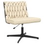 Silla de oficina giratoria tela color crema de , Sillas - Ref: Foro24-4105403, Precio: 107,15 €, Descuento: %
