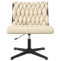 Silla de oficina giratoria tela color crema de , Sillas - Ref: Foro24-4105403, Precio: 107,15 €, Descuento: %