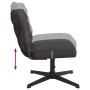 Silla de oficina giratoria imitación lana rizada gris oscuro de , Sillas - Ref: Foro24-4105398, Precio: 92,98 €, Descuento: %