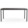 Mesa Keter Signature Porto 160 cm - Nogal y acero negro de , Mesas de jardín - Ref: Foro24-447623, Precio: 185,93 €, Descuent...