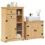 Juego de muebles de baño Corona 2 pzas madera maciza pino de , Muebles de baño - Ref: Foro24-3334635, Precio: 244,40 €, Descu...