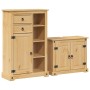 Juego de muebles de baño Corona 2 pzas madera maciza pino de , Muebles de baño - Ref: Foro24-3334635, Precio: 244,40 €, Descu...