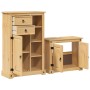 Juego de muebles de baño Corona 2 pzas madera maciza pino de , Muebles de baño - Ref: Foro24-3334635, Precio: 244,40 €, Descu...