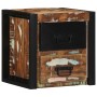 Mesilla de noche multicolor 40x35x40 cm madera maciza reciclada de , Mesitas de noche - Ref: Foro24-4015954, Precio: 88,68 €,...