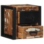 Mesilla de noche multicolor 40x35x40 cm madera maciza reciclada de , Mesitas de noche - Ref: Foro24-4015954, Precio: 88,68 €,...