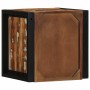Mesilla de noche multicolor 40x35x40 cm madera maciza reciclada de , Mesitas de noche - Ref: Foro24-4015954, Precio: 88,68 €,...