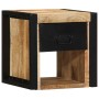 Mesita de noche madera maciza de mango 40x35x40 cm de , Mesitas de noche - Ref: Foro24-4015949, Precio: 84,26 €, Descuento: %