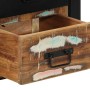 Mesilla de noche multicolor 40x35x40 cm madera maciza reciclada de , Mesitas de noche - Ref: Foro24-4015956, Precio: 167,79 €...