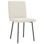 Sillas de comedor 6 unidades de terciopelo crema de , Sillas de comedor - Ref: Foro24-3315535, Precio: 247,80 €, Descuento: %