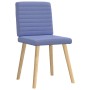 Sillas de comedor 6 uds tela azul jeans de , Sillas de comedor - Ref: Foro24-3315554, Precio: 296,00 €, Descuento: %