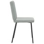 Sillas de comedor giratorias 6 uds terciopelo gris claro de , Sillas de comedor - Ref: Foro24-3315556, Precio: 246,44 €, Desc...