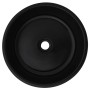 Lavabo redondo de cerámica negro 42x12 cm de , Lavabos - Ref: Foro24-142736, Precio: 59,73 €, Descuento: %
