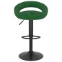 Taburetes de cocina 2 unidades terciopelo verde oscuro de , Taburetes de cocina - Ref: Foro24-333272, Precio: 112,63 €, Descu...