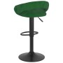 Taburetes de cocina 2 unidades terciopelo verde oscuro de , Taburetes de cocina - Ref: Foro24-333272, Precio: 112,63 €, Descu...