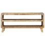 Mueble de TV madera maciza de mango rugosa 105x46x32 cm de , Almacenamiento para CD y DVD - Ref: Foro24-4104523, Precio: 197,...
