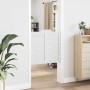 Puertas batientes diseño de lamas 1 par blanco 80x80 cm de , Puertas para el hogar - Ref: Foro24-4107136, Precio: 70,86 €, De...