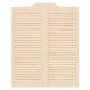 Puertas batientes diseño de lamas 2 par 100x80cm madera pino de , Puertas para el hogar - Ref: Foro24-4107129, Precio: 95,17 ...