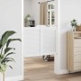 Puertas batientes diseño de lamas 2 par blanco 80x100 cm de , Puertas para el hogar - Ref: Foro24-4107143, Precio: 125,07 €, ...