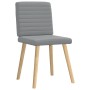 Sillas de comedor giratorias 2 unidades tela gris claro de , Sillas de comedor - Ref: Foro24-4101174, Precio: 103,21 €, Descu...