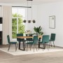 Sillas de comedor 6 unidades terciopelo verde oscuro de , Sillas de comedor - Ref: Foro24-3315528, Precio: 245,78 €, Descuent...