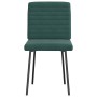 Sillas de comedor 6 unidades terciopelo verde oscuro de , Sillas de comedor - Ref: Foro24-3315528, Precio: 245,78 €, Descuent...