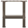 Patas de mesa de centro acero natural 2uds acero 40x(30-31) cm de , Patas para mesas - Ref: Foro24-4013259, Precio: 53,43 €, ...