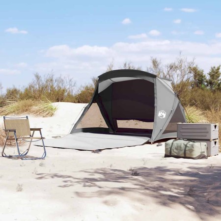 Tienda de playa para 2 personas impermeable gris de , Tiendas de campaña - Ref: Foro24-4009580, Precio: 71,47 €, Descuento: %