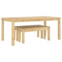 Juego de comedor Panama 3 pzas madera maciza de pino de , muebles para cocinas y comedores - Ref: Foro24-3345182, Precio: 408...