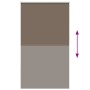Estor Enrollable Opaco Color Café 130x230cm Tela Ancho 126,6cm de , Persianas y estores - Ref: Foro24-4011082, Precio: 27,59 ...