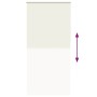 Estor Enrollable Opaco Blanco Roto 105x230cm Tela Ancho 100,7cm de , Persianas y estores - Ref: Foro24-4011727, Precio: 25,01...