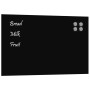 Pizarra magnética de pared vidrio templado negro 80x50 cm de , Pizarras blancas - Ref: Foro24-4008614, Precio: 41,03 €, Descu...