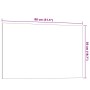Pizarra magnética de pared vidrio templado negro 80x50 cm de , Pizarras blancas - Ref: Foro24-4008614, Precio: 41,03 €, Descu...