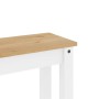 Juego de comedor Panama 3 pzas madera maciza de pino blanco de , muebles para cocinas y comedores - Ref: Foro24-3345175, Prec...