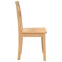 Sillas de comedor 2 uds madera maciza natural caucho de , Sillas de comedor - Ref: Foro24-4102383, Precio: 99,61 €, Descuento: %