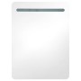 Armario de baño con espejo negro 60x11x80 cm de vidaXL, Tocadores de baño - Ref: Foro24-326503, Precio: 122,65 €, Descuento: %