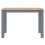 Juego de comedor Panama 4 pzas madera maciza de pino gris de , muebles para cocinas y comedores - Ref: Foro24-3345168, Precio...
