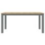 Juego de comedor Panama 4 pzas madera maciza de pino gris de , muebles para cocinas y comedores - Ref: Foro24-3345177, Precio...
