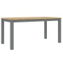 Juego de comedor Panama 5 pzas madera maciza de pino gris de , muebles para cocinas y comedores - Ref: Foro24-3345180, Precio...